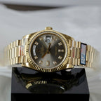 Rolex Day-Date M128238 Watch Gray Dial 36mm
