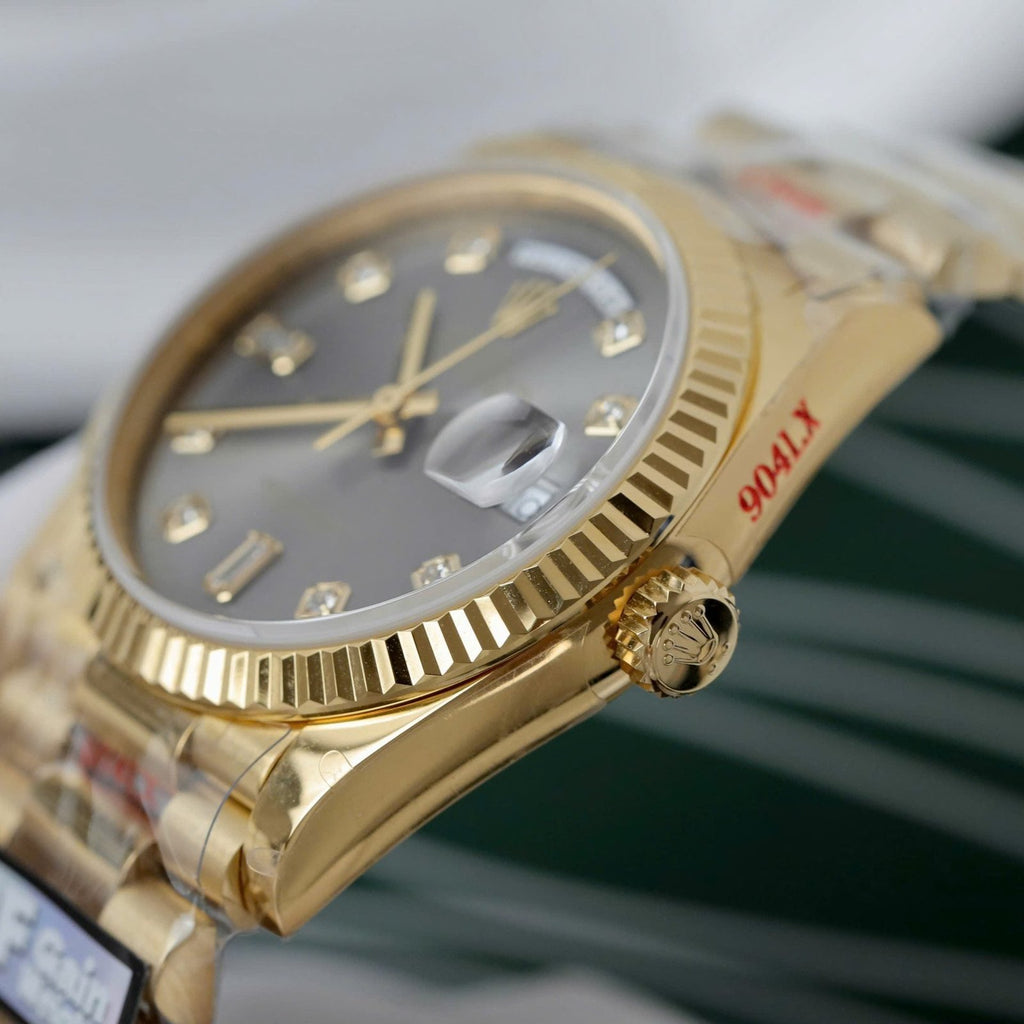 Rolex Day-Date M128238 Watch Gray Dial 36mm