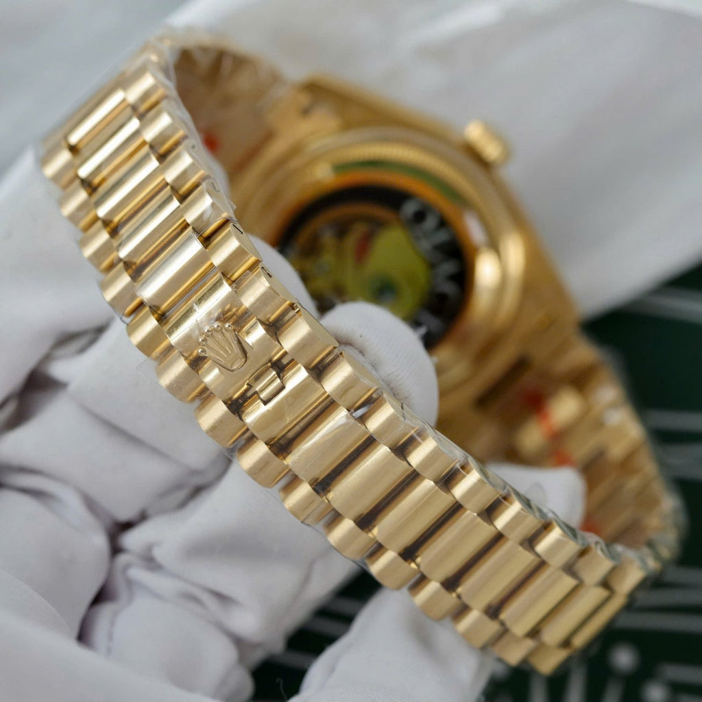 Rolex Day-Date M128238 Watch Yellow Dial 36mm