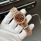 Rolex Day-Date Dial Chocolate Watch 18K Gold Wrapped 40mm