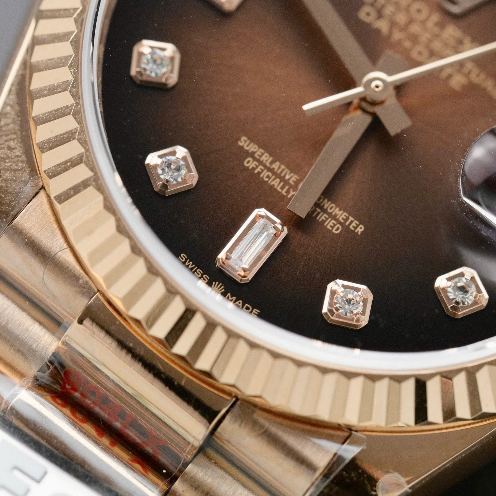 Rolex Day-Date Dial Chocolate Watch 36mm