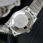 Rolex Day-Date Dial MOP Watch Moissanite Diamonds 36mm