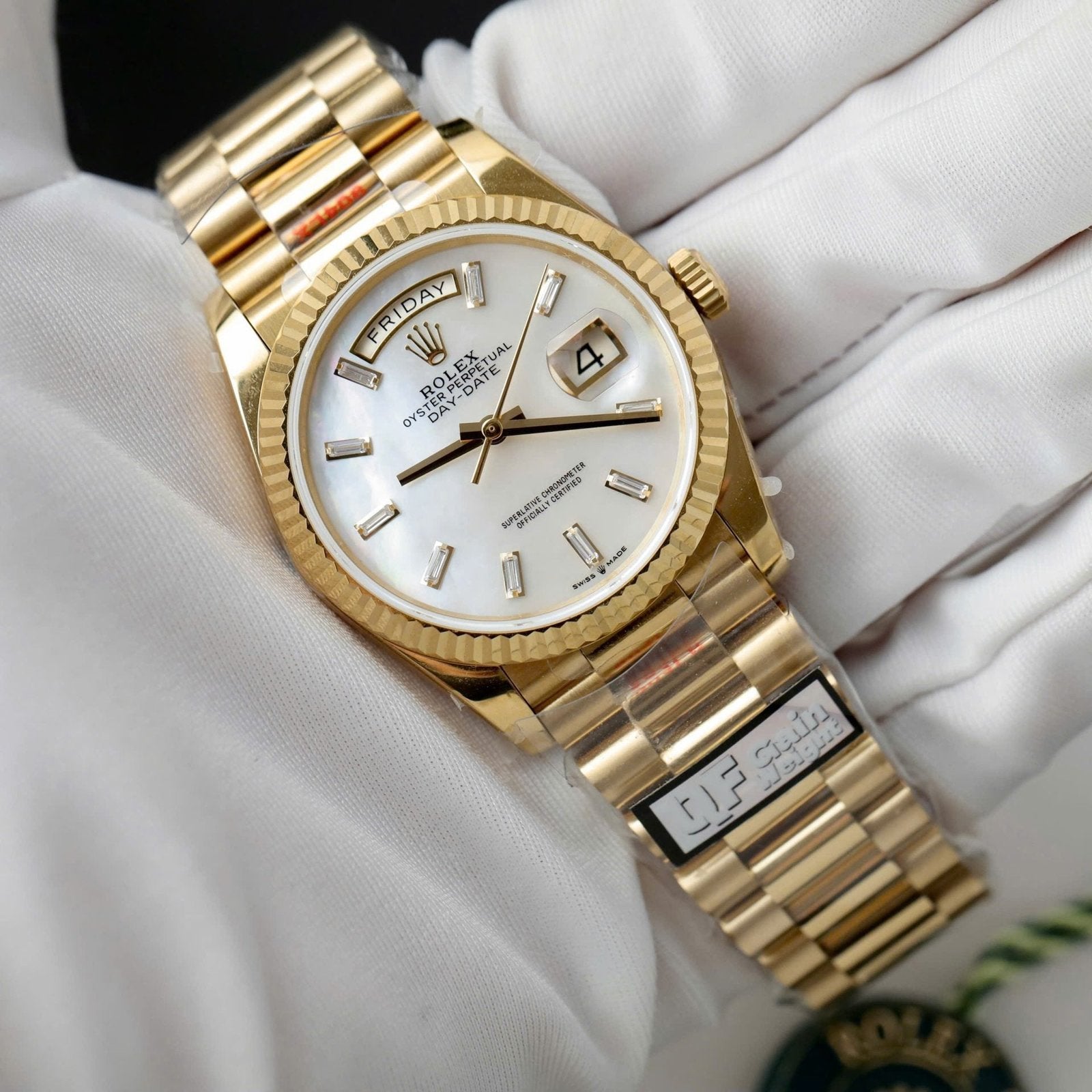 Rolex Day-Date MOP Dial Watch 36mm