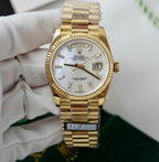 Rolex Day-Date MOP Dial Watch 36mm