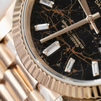 Rolex Day-Date Eisenkiesel Dial Watch 18K Gold Wrapped 36mm