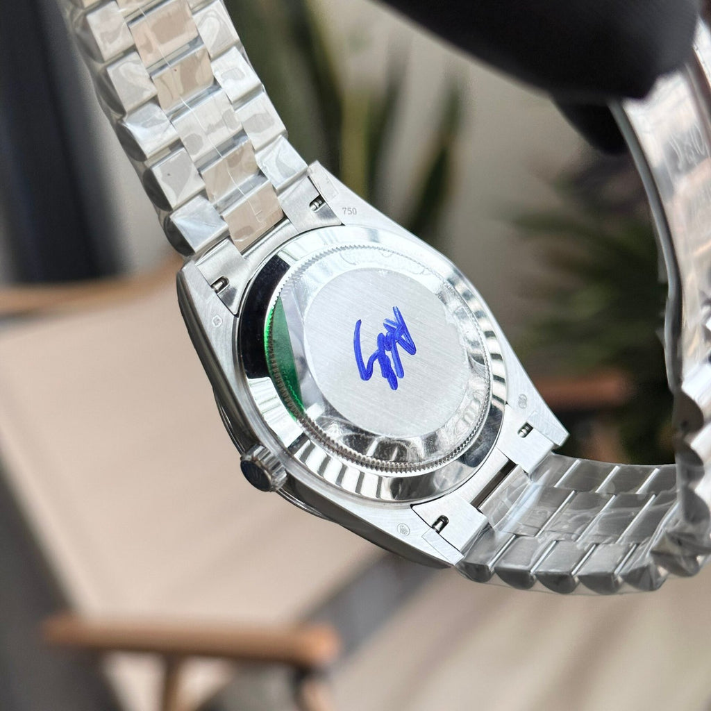 Rolex Watch Day-Date Meteorite Dial President Strap 40mm