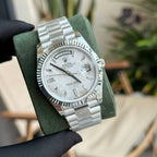 Rolex Watch Day-Date Meteorite Dial President Strap 40mm