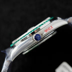 Rolex Day-Date Men Watch Diamonds Moissanite + Sapphire Baguette 40mm
