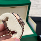 Rolex Day-Date Full Diamond Dial Watch 40mm