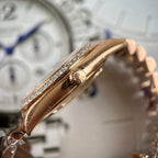 Rolex Day-Date Watch Mother Of Pearl Dial 40mm