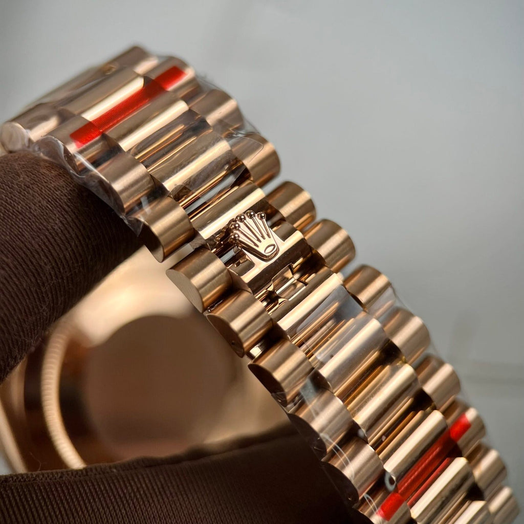 Rolex Day-Date Watch Mother Of Pearl Dial 40mm