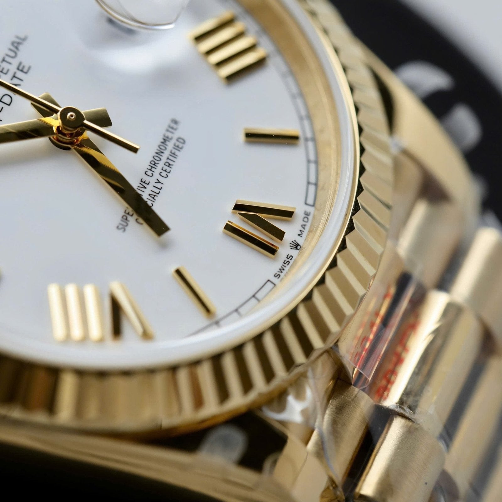 Rolex Day-Date Watch White Dial 40mm