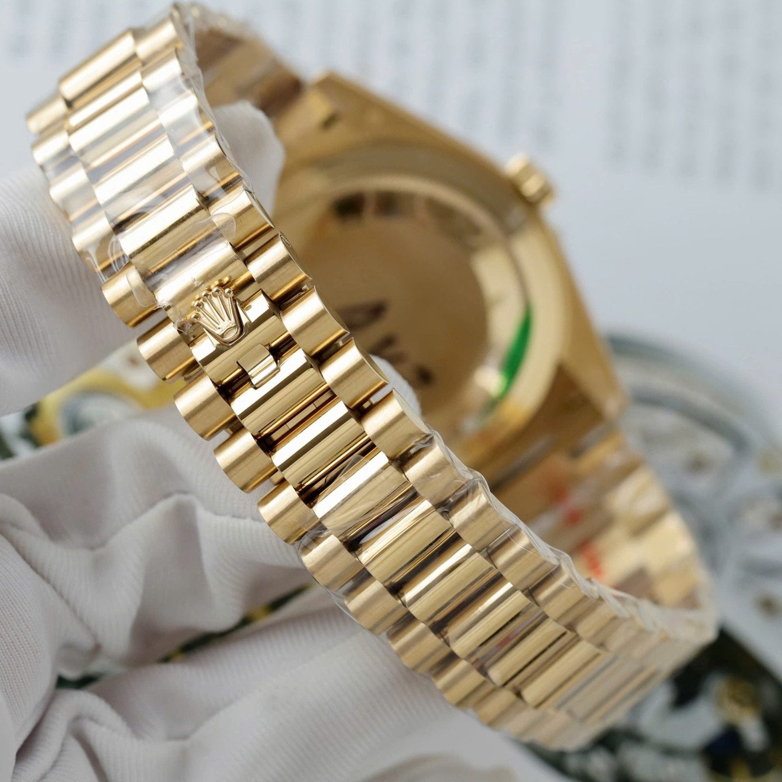 Rolex Day-Date Watch Black 40mm
