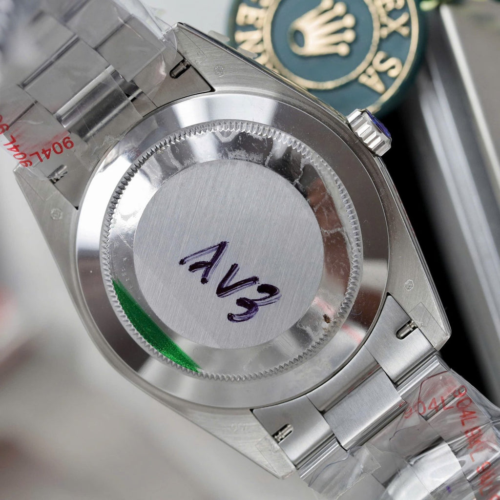 Rolex Day-Date Watch Black Dial 40mm