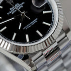 Rolex Day-Date Watch Black Dial 40mm