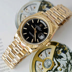 Rolex Day-Date Watch Black 40mm