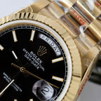 Rolex Day-Date Watch Black 40mm