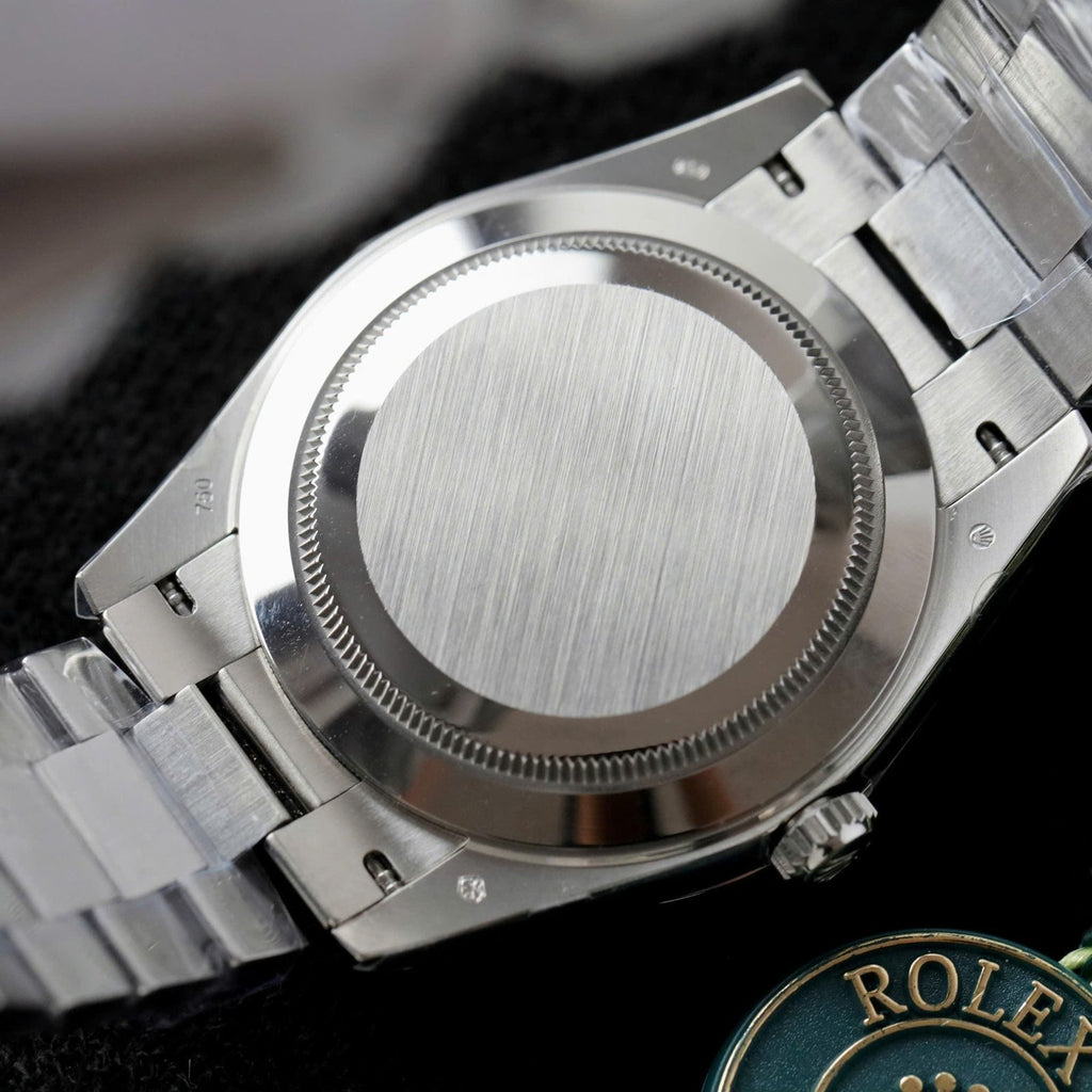 Rolex Day-Date Watch Meteorite Dial Moissanite Diamonds 40mm