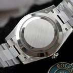 Rolex Day-Date Watch Meteorite Dial Moissanite Diamonds 40mm