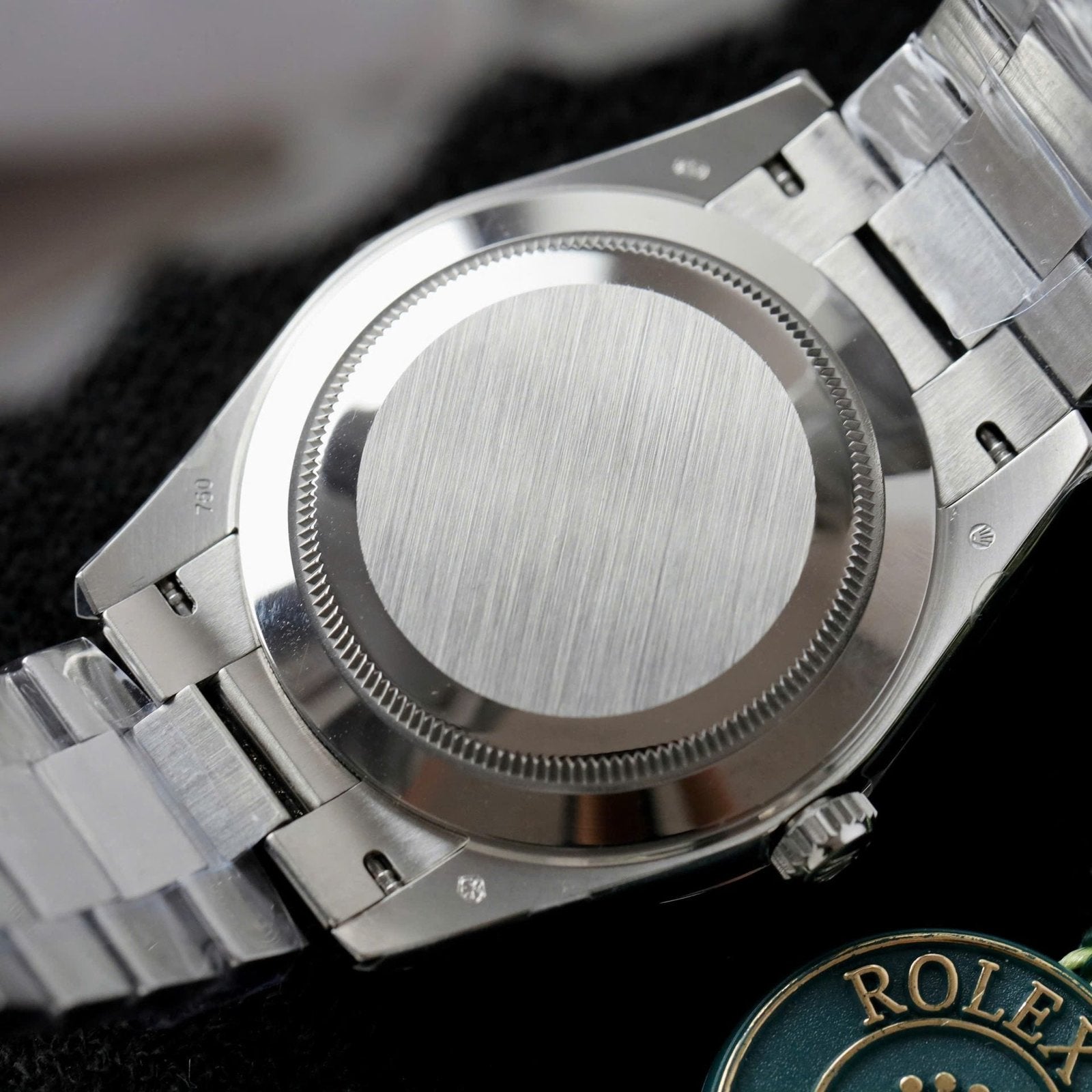 Rolex Day-Date Watch Meteorite Dial Moissanite Diamonds 40mm