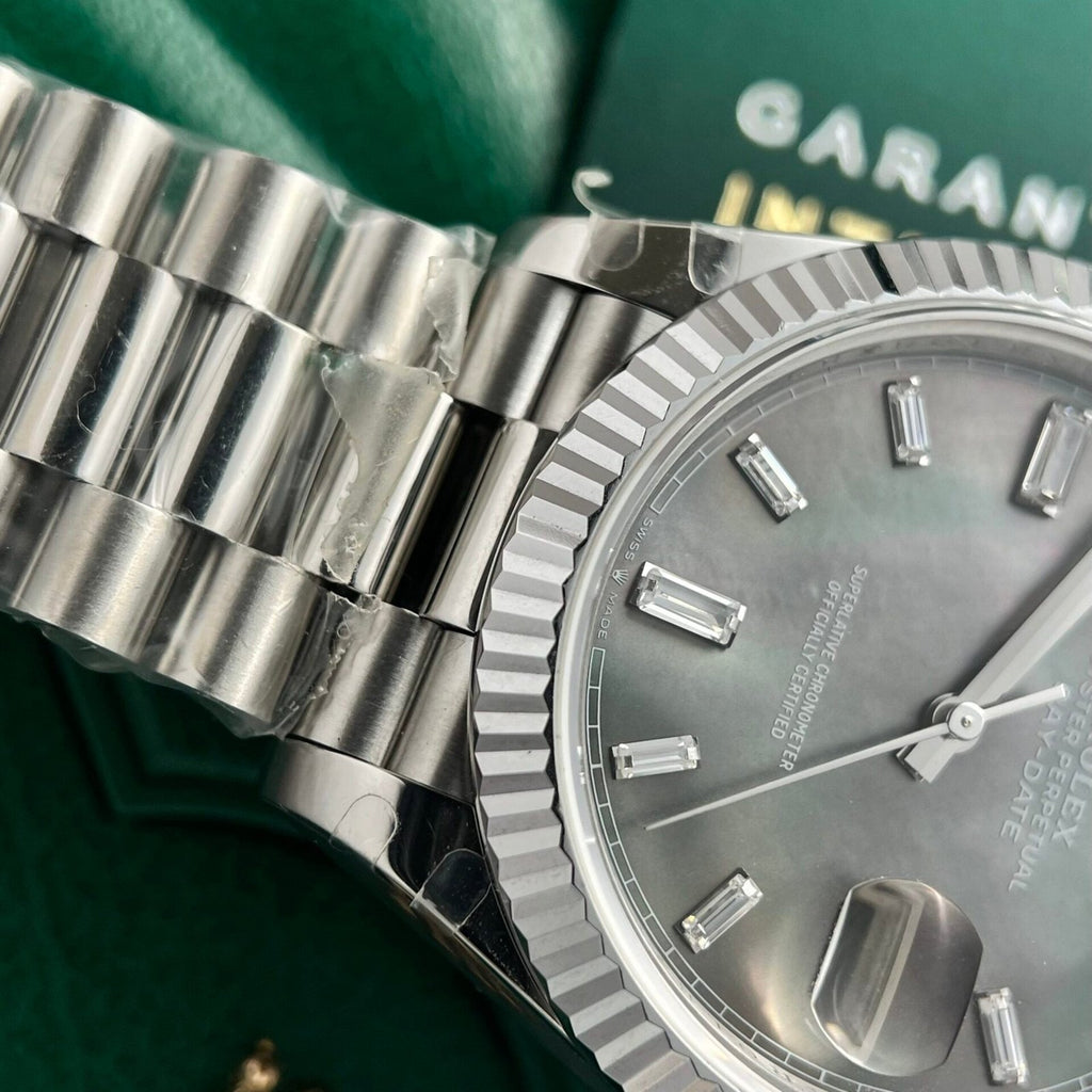 Rolex Watch Day-Date Mother Of Pearl Dial 40mm