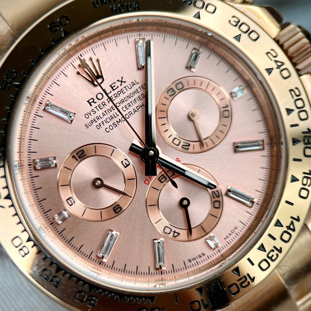 Rolex Watch Daytona 116505 Pink Dial 40mm