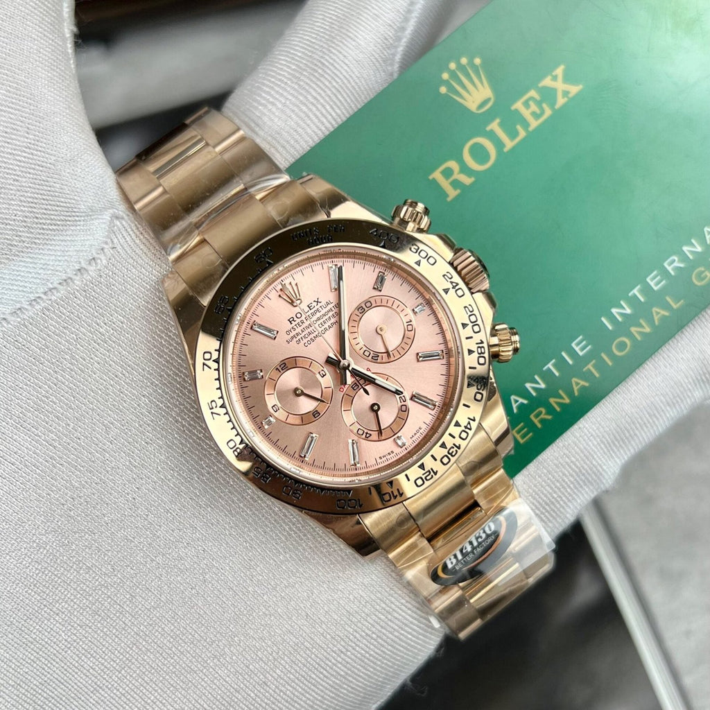 Rolex Watch Daytona 116505 Pink Dial 40mm