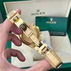 Rolex Daytona 116508 Gold Wrapped 11 Watch Dial Mother Of Pearl 40mm