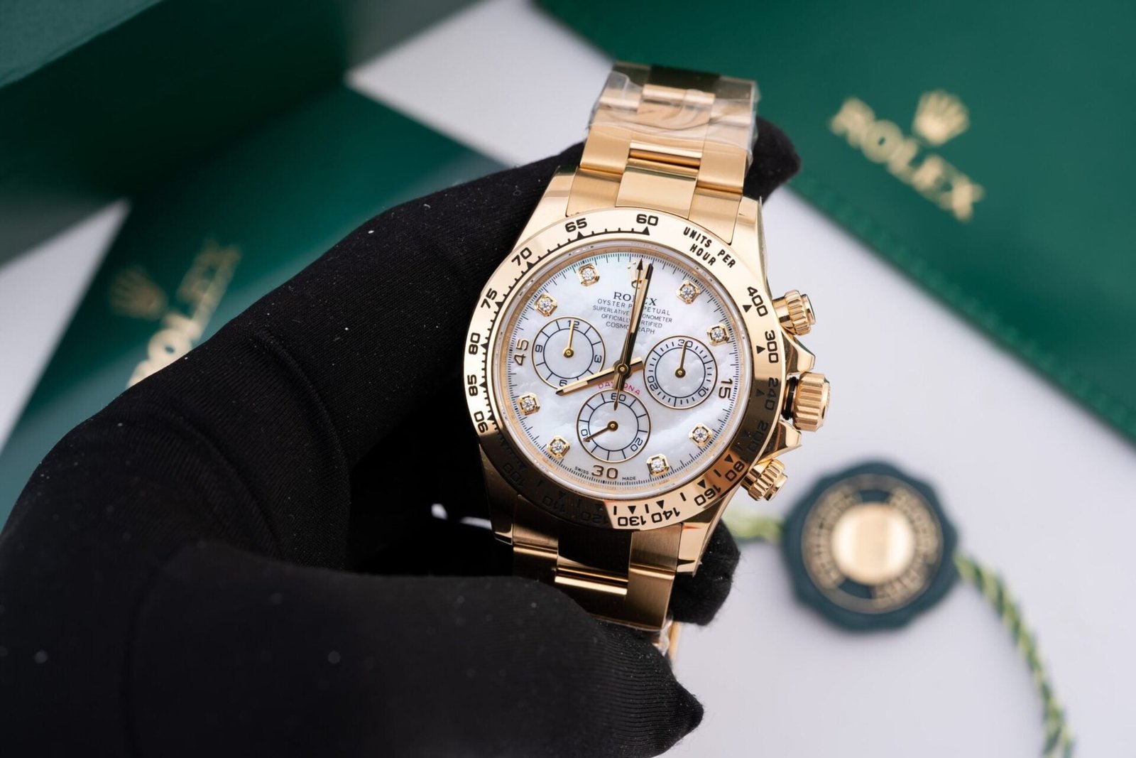 Rolex Watch Daytona 116508 Mother Of Pearl Dial 40mm