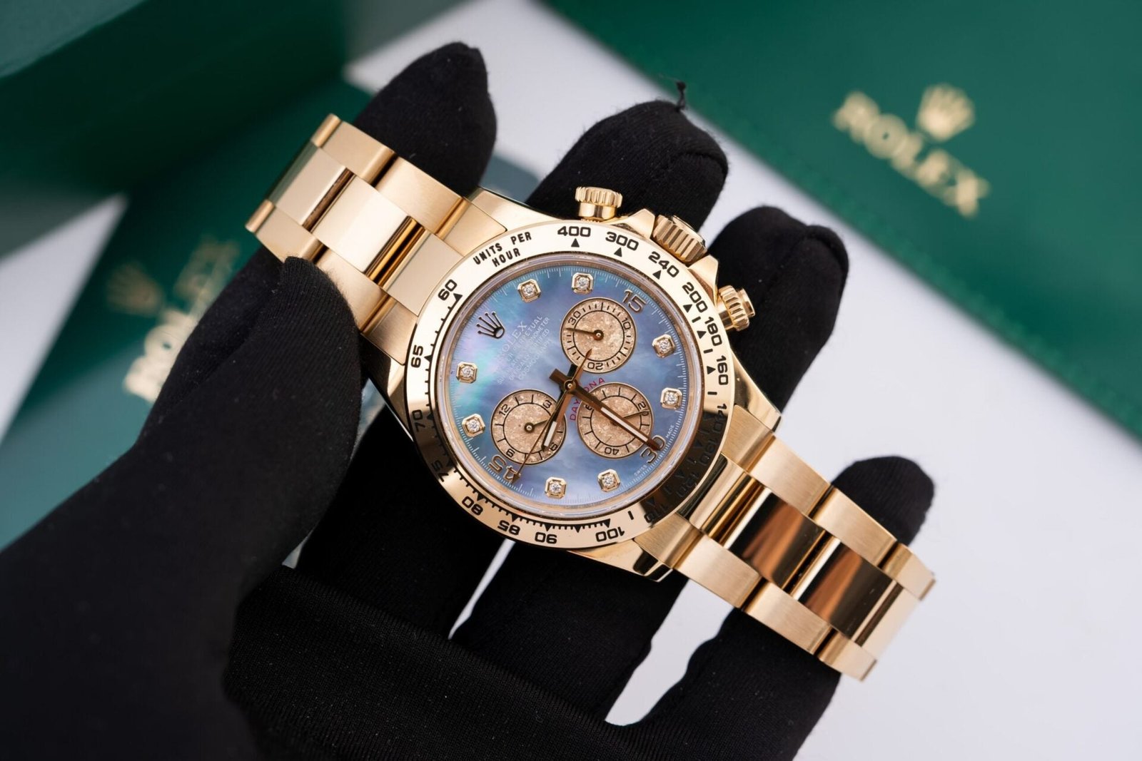 Rolex Daytona 116508 Watch Mother Of Pearl Dial 40mm