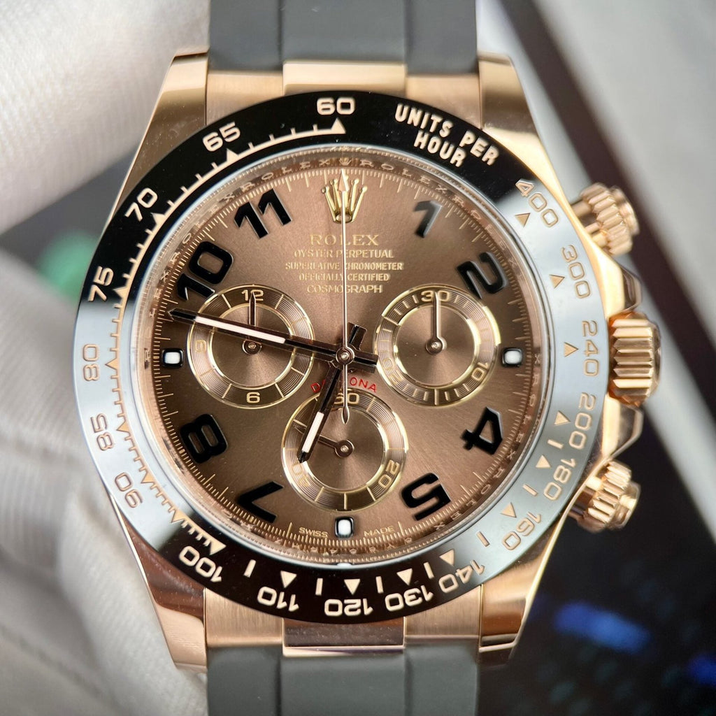 Rolex Daytona 116515LN 18K Rose Gold Wrapped Watch 40mm