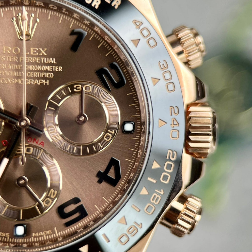 Rolex Daytona 116515LN 18K Rose Gold Wrapped Watch 40mm