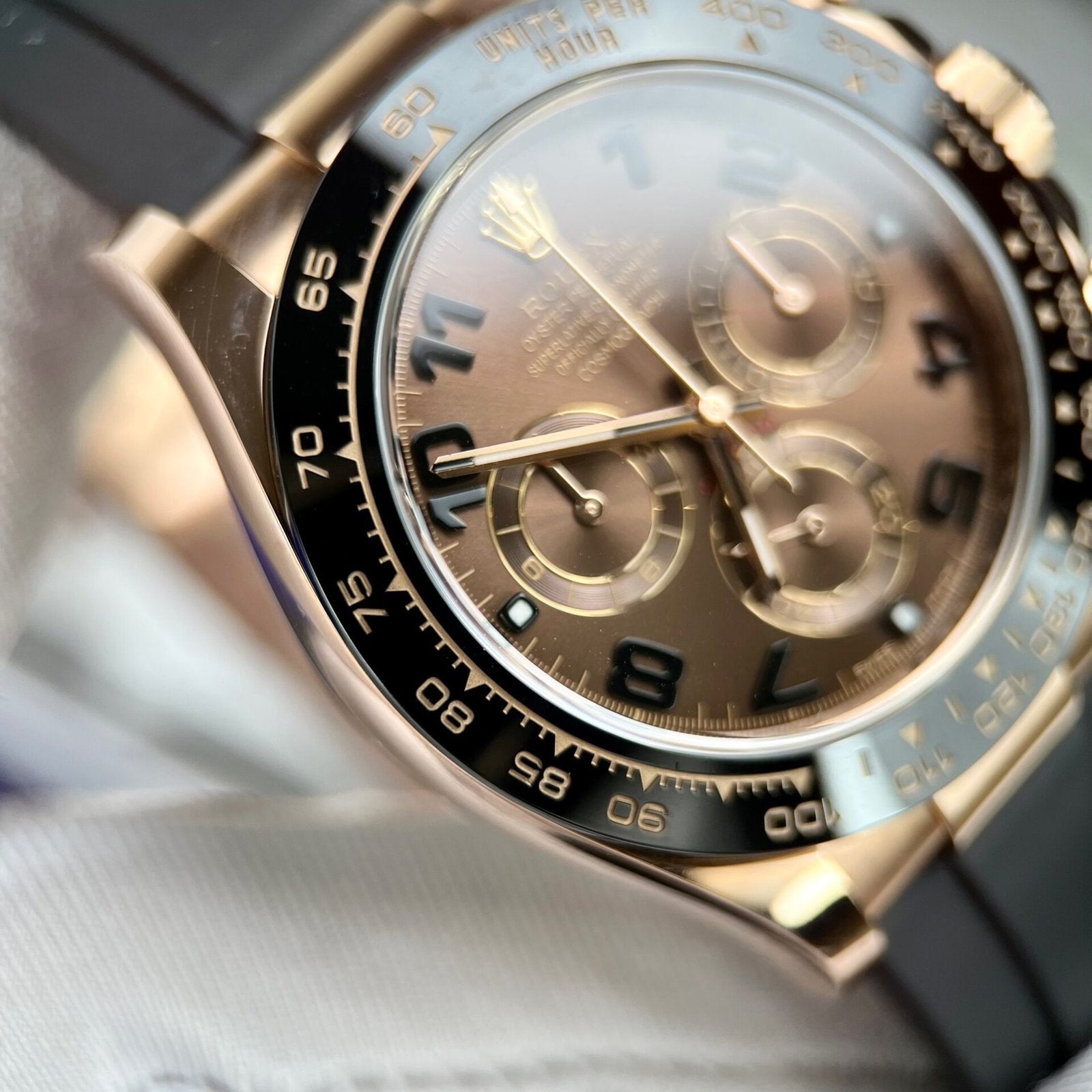 Rolex Daytona 116515LN 18K Rose Gold Wrapped Watch 40mm