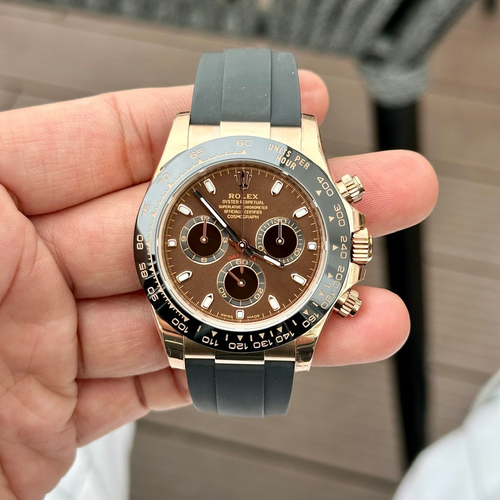 Rolex Daytona 116515LN Watch Chocolate Dial 40mm