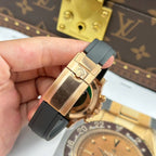 Rolex Daytona 116515LN Watch Chocolate Dial Oysterflex Strap 40mm
