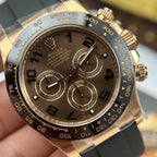 Rolex Daytona 116515LN Watch Chocolate Dial Oysterflex Strap 40mm