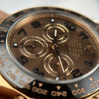 Rolex Daytona 116515LN Watch Chocolate Dial Oysterflex Strap 40mm