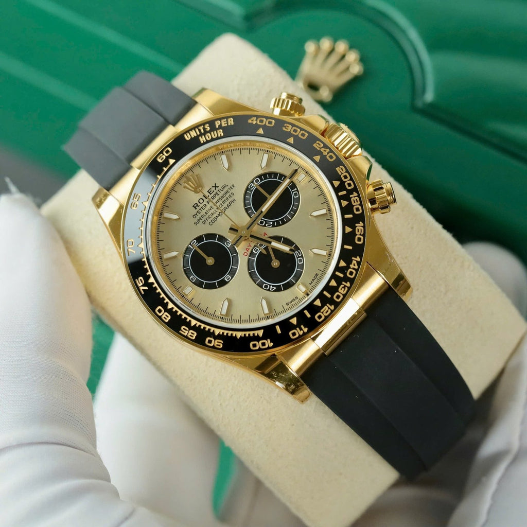 Rolex Daytona 116518 Yellow Champagne Dial 40mm