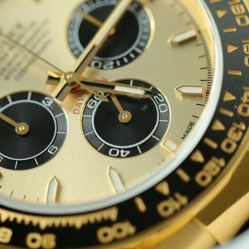 Rolex Daytona 116518 Yellow Champagne Dial 40mm