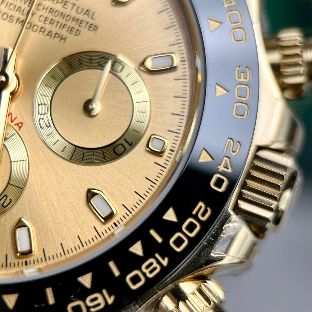 Rolex Daytona 116518LN Watch Yellow Gold Dial 40mm