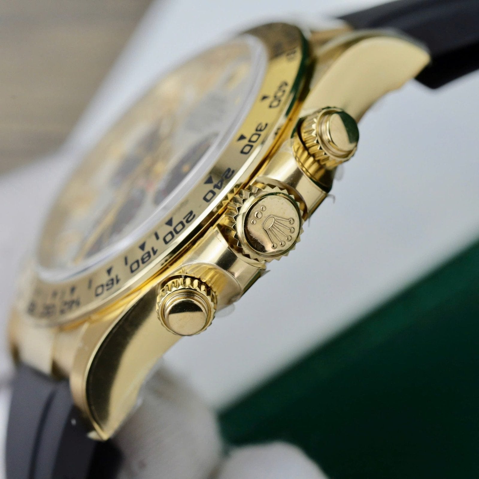 Rolex Daytona 116519 White Dial Watch 18K Gold Wrapped 40mm