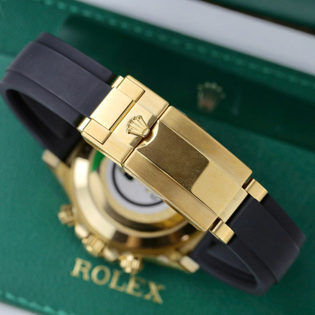 Rolex Daytona 116519 White Dial Watch 18K Gold Wrapped 40mm