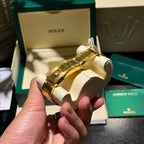 Rolex Daytona 116598RBOW Refined Moissanite Synthentic Gemstone 18K Gold Wrapped 40mm