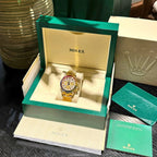 Rolex Daytona 116598RBOW Refined Moissanite Synthentic Gemstone 18K Gold Wrapped 40mm