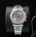 Rolex Daytona 126500 Watch Diamonds Moissanite 40mm
