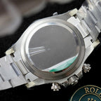 Rolex Daytona 126500 Watch Diamonds Moissanite 40mm