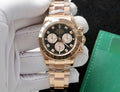 Rolex Daytona 126505 Rose Gold Watch Black Dial 40mm