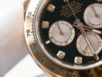 Rolex Daytona 126505 Rose Gold Watch Black Dial 40mm