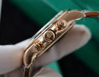 Rolex Daytona 126505 Rose Gold Watch Black Dial 40mm