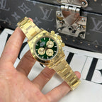 Rolex Daytona 126508 Dial Green Watch Oyter Strap 40mm